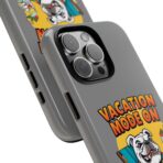 Vacation Mode On Bulldog Phone Case | Summer Beach Illustration - Image 26