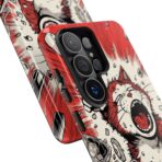 Screaming Cat Explosion phone case | tough cases, red comic art - Image 48