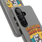 Vacation Mode On Bulldog Phone Case | Summer Beach Illustration - Image 44