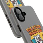 Vacation Mode On Bulldog Phone Case | Summer Beach Illustration - Image 14