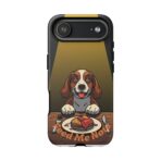 Beagle 'Feed Me Now!' Phone Case | Slim Dual-Layer Protective Case - Image 36