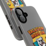 Vacation Mode On Bulldog Phone Case | Summer Beach Illustration - Image 10