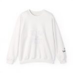Personalized Cozy Christmas Sweatshirt | Custom Embroidered Crewneck