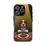 Beagle 'Feed Me Now!' Phone Case | Slim Dual-Layer Protective Case - Image 17