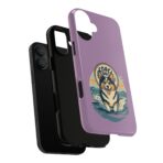 Retro Corgi Surf Phone Case UK, Cute Beach Dog Aesthetic Cover, Summer Vibes Protective Case, Dual Layer Shockproof Glossy Matte Gift - Image 11