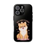 Cute Shiba Inu Phone Case UK, Cartoon Dog Pastel Aesthetic Cover, Dual Layer Shockproof Protective Case, Glossy Matte Gift Idea - Image 17