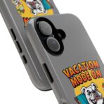Vacation Mode On Bulldog Phone Case | Summer Beach Illustration - Image 2