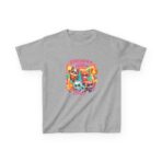 SuperKitties Birthday Girl Kids Tee | Custom Super Cat Party, Personalized Kitties Matching Shirt - Image 13