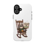 Grumpy Cat Rocking Chair Get Off My Lawn Phone Case | Protective iPhone Case - Image 9