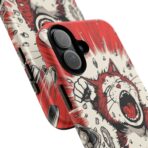 Screaming Cat Explosion phone case | tough cases, red comic art - Image 14