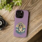 Retro Corgi Surf Phone Case UK, Cute Beach Dog Aesthetic Cover, Summer Vibes Protective Case, Dual Layer Shockproof Glossy Matte Gift - Image 24