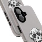 Sad Puppy Holding 'My Owner Forgot to Feed Me' Phone Case | Dog Rescue Humor - Image 6