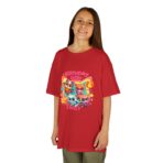 SuperKitties Birthday Girl Kids Tee | Custom Super Cat Party, Personalized Kitties Matching Shirt - Image 7