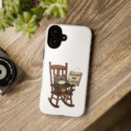 Grumpy Cat Rocking Chair Get Off My Lawn Phone Case | Protective iPhone Case - Image 12