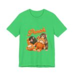 Punch The Monkey Meme Graphic T-Shirt | Baby Monkey Holding Plush Toy Retro Homage - Image 17