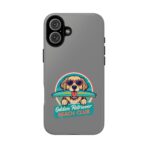 Golden Retriever Surf Phone Case UK, Beach Dog Aesthetic Cover, Cute Summer Vibes Case, Dual Layer Shockproof Protective Glossy Matte Gift - Image 7