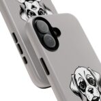 Sad Puppy Holding 'My Owner Forgot to Feed Me' Phone Case | Dog Rescue Humor - Image 10