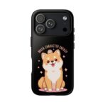 Cute Shiba Inu Phone Case UK, Cartoon Dog Pastel Aesthetic Cover, Dual Layer Shockproof Protective Case, Glossy Matte Gift Idea - Image 12