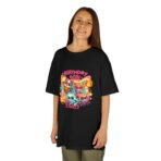 SuperKitties Birthday Girl Kids Tee | Custom Super Cat Party, Personalized Kitties Matching Shirt