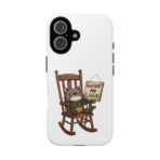 Grumpy Cat Rocking Chair Get Off My Lawn Phone Case | Protective iPhone Case