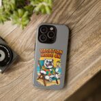 Vacation Mode On Bulldog Phone Case | Summer Beach Illustration - Image 16
