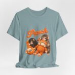 Punch The Monkey Meme Graphic T-Shirt | Baby Monkey Holding Plush Toy Retro Homage - Image 28