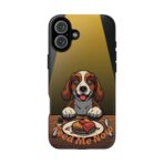 Beagle 'Feed Me Now!' Phone Case | Slim Dual-Layer Protective Case - Image 6