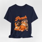 Punch The Monkey Meme Graphic T-Shirt | Baby Monkey Holding Plush Toy Retro Homage - Image 40