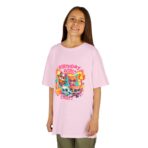 SuperKitties Birthday Girl Kids Tee | Custom Super Cat Party, Personalized Kitties Matching Shirt - Image 11