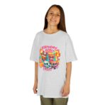 SuperKitties Birthday Girl Kids Tee | Custom Super Cat Party, Personalized Kitties Matching Shirt - Image 12