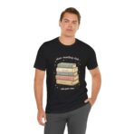 Slow Reading Club T-Shirt Book Lover Tee Cozy Literary Shirt Introvert Reading Aesthetic Top Minimalist Bookish Gift UK Style - Image 6